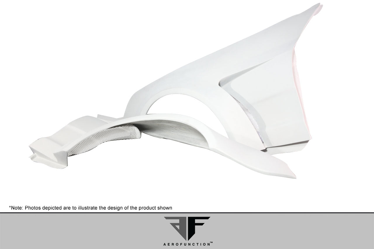 2003-2008 Mercedes SL Class R230 AF-Signature 1 Series Wide Body Conversion Front Fenders ( GFK ) - 2 Piece